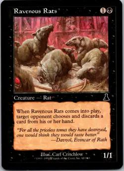 Ravenous Rats Urza's Destiny MP Normal - Image 1