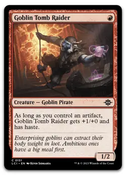 Goblin Tomb Raider #151 (NM) Lost Caverns of Ixalan LCI Magic MTG - Image 1