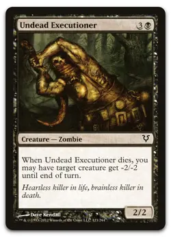 Undead Executioner #123 (NM) Avacyn Restored AVR Magic MTG - Image 1