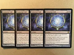 MTG 4x Immortal Coil Shards of Alara Modern Magic the Gathering Card x4 NM - Image 1