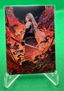 MTG Nibelheim Aflame Art Card (Gold-Stamped Signature) Art Series: FINAL FANTASY - Image 1