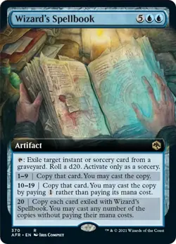 Wizard's Spellbook (Extended Art) Adventures in the Forgotten Realms NM ABUGames - Image 1