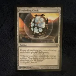 Magic The Gathering Unwinding Clock New Phyrexia - Image 1