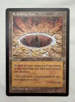 Reflecting Pool x1 MTG Tempest 1x Magic Very Good Light Play VG LP - Image 1