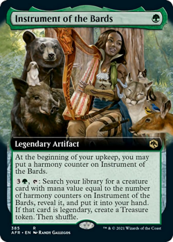 Instrument of the Bards (Extended Art) Adventures in the Forgotten Realms NM - Image 1