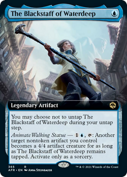 The Blackstaff of Waterdeep (Extended Art) Adventures in the Forgotten Realms NM - Image 1