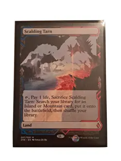 1x Scalding Tarn (007/030) - EXPEDITION MTG Zendikar Rising NM Magic Regular - Image 1