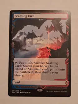 1x Scalding Tarn (007/030) - EXPEDITION MTG Zendikar Rising NM Magic Regular - Image 2
