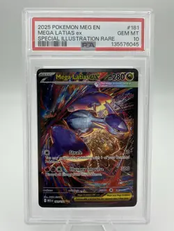 PSA 10 Mega Latias ex 181/132 Special Illustration Rare - Pokemon TCG - Image 1