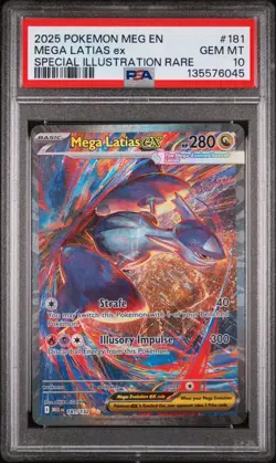 PSA 10 Mega Latias ex 181/132 Special Illustration Rare - Pokemon TCG - Image 3