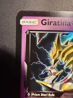 LP Giratina Ultra Prism Star 58/156 Holo Pokemon card English - Image 2