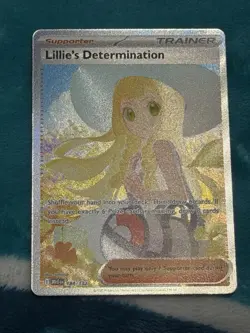 [NEAR MINT] Pokemon Lillie's Determination Sir 184/132 Me01: Mega Evolution Holo - Image 3