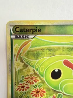 Pokemon Caterpie 57/123 Reverse Holo HeartGold SoulSilver 2010 NM - Image 4