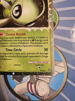 Pokemon TCG Celebi Prime Triumphant Holo 92/102 Excellent Condition - Image 2