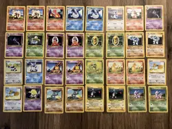 128 Vintage Pokemon WOTC Bundle – Base/Jungle - Image 2