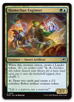 Biomechan Engineer #213 (NM) Edge of Eternities EOE Magic MTG - Image 1