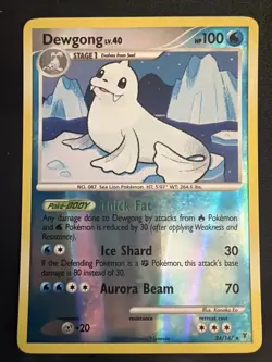 Dewgong 24/147 Reverse Holo – Pokemon Supreme Victors 2009 NM - Image 1