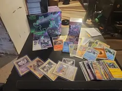 Storage Auction Find New Pokemon Shrouded Fable EtB all Yr Single Charizard Lot - Image 1