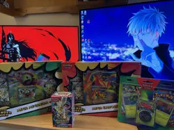 Pokemon Ascended Hero’s Lot 2 x mega Ex Boxes, Booster Bundle, and 2 Pack - Image 1