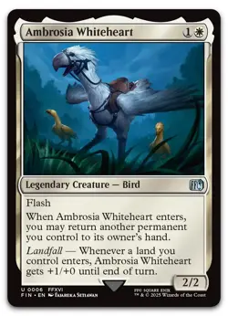 Ambrosia Whiteheart #6 (NM) Final Fantasy FIN Magic MTG - Image 1