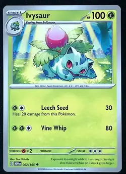 Ivysaur 2/165 - Pokemon Scarlet Violet 151 - NM - Image 1