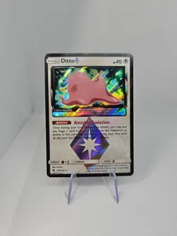 Ditto Prism Star 154/214 SM Lost Thunder Holo Pokemon TCG - Image 1
