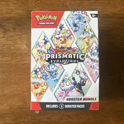 NEW Pokemon TCG: Scarlet and Violet Prismatic Evolutions Booster Bundle Sealed - Image 1