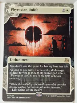 Phyrexian Unlife - Enchanting Tales - Magic the Gathering MTG Nice! - Image 1