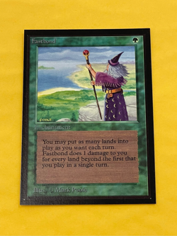 1993 MTG Magic The Gathering Collectors' Edition International Fastbond NM+ - Image 1