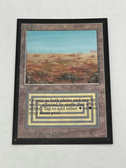 1993 MTG Magic The Gathering Collectors' Edition International Scrubland NM+ - Image 1