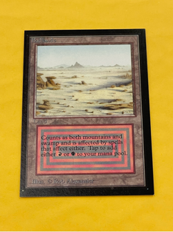1993 MTG Magic The Gathering Collectors' Edition International Badlands NM+ - Image 1