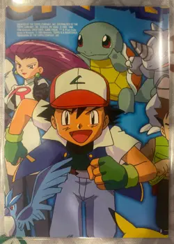 Vintage Rare Glossy TV9 Jesse Topps Pokemon TV Animation Edition Non-Holo Card - Image 2