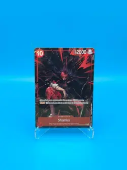 ONE PIECE Card Game TCG / Shanks OP09-004 V.2 / ENG Alternate Art NM - Image 1