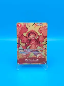 ONE PIECE Card Game TCG / Monkey.D.Luffy OP01-024 V.2 / ENG Alternate Art NM - Image 1