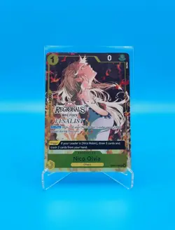 ONE PIECE Card Game TCG / Nico Olvia OP09-106 V.2 / Regionals Offline Finalist - Image 1