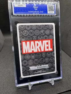 2023 Weiss Schwarz Marvel Premium Iron Man & War Machine IFP Foil #11 ISA 10 GEM - Image 4