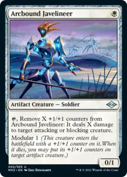 Arcbound Javelineer FOIL Modern Horizons 2 NM Artifact Uncommon CARD ABUGames - Image 1