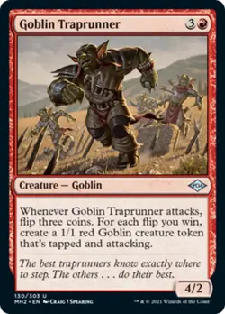 Goblin Traprunner FOIL Modern Horizons 2 NM Red Uncommon MAGIC MTG CARD ABUGames - Image 1