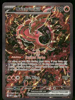 Pokemon Cards Oricorio ex 024 ME: Mega Evolution Promo Holo Promo NM - Image 1