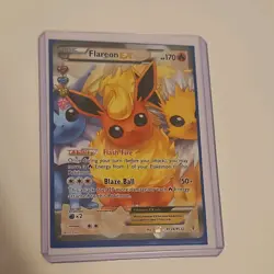 Raw Pokemon TCG Generations Flareon EX RC28/32 Full Art - Image 3