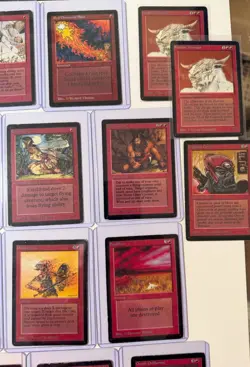 MTG Beta Card (23) Set- Goblin Ballon Brigade, Red Elemental Blast, Gray Ogre - Image 5