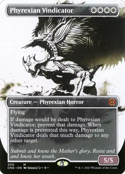 [MTG] Phyrexian Vindicator (Showcase) (300) (ONE) NM - Image 1