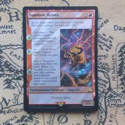 Summon: Kujata (Surge Foil) #61 (NM) Final Fantasy FIC Magic MTG - Image 1
