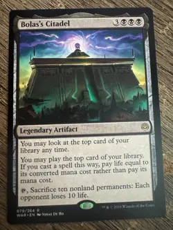 Magic the Gathering Bolas's Citadel War of the Spark Regular - Image 1