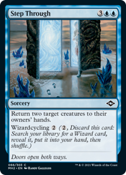 Step Through FOIL Modern Horizons 2 NM Blue Common MAGIC GATHERING CARD ABUGames - Image 1