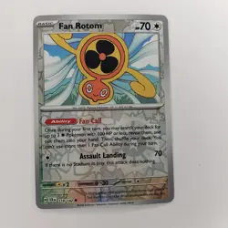 Pokemon Stellar Crown Reverse Holo 118/142 Fan Rotom - Image 1