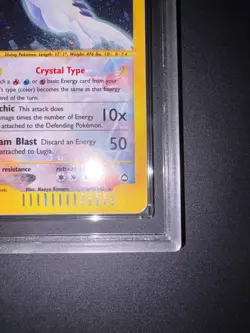 English 2003 Pokemon Aquapolis Lugia Holo #149/147 - Image 5
