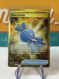Rare Candy #256 Hyper Rare Pokemon TCG 2023 Scarlet & Violet Base Set Near Mint - Image 3