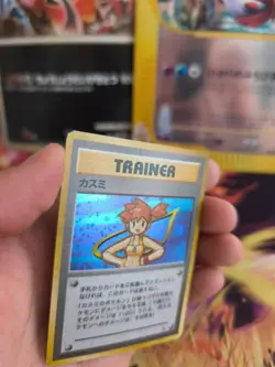 Pokemon Karte Card Misty Gym Heroes 1998 Rare Leaders Sta Holo Wotc japanese VG- - Image 2