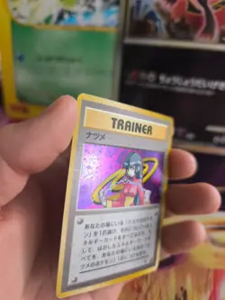 Pokemon Karte Card Sabrina Gym Heroes 1998 Rare Holo Wotc japanese Exc+ - Image 3